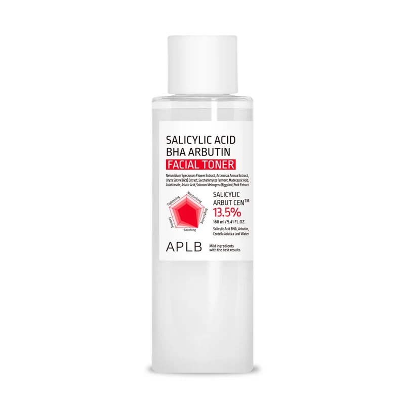 Lotion Tonique Acide Salicytique BHA Arbutine