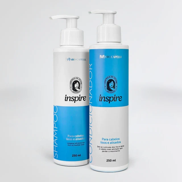 Kit Inspire Básico para Lisos (Shampoo + condicionador) Mio Capelli