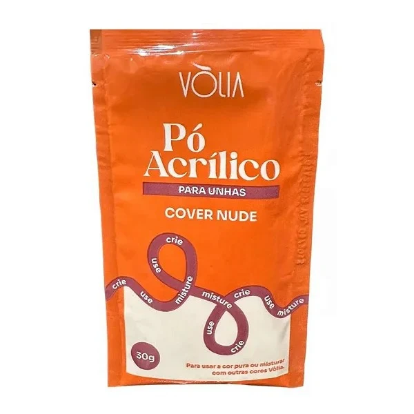 Pó Acrílico Sache Cover Nude Vòlia 30g
