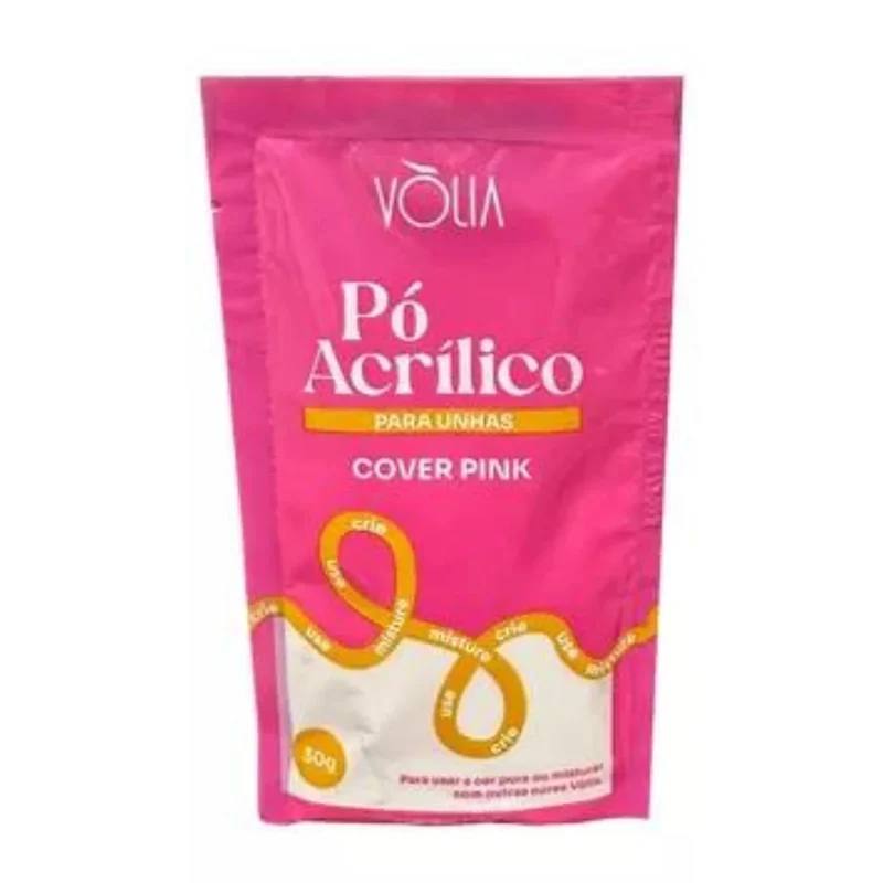Pó Acrílico Sache Cover Pink Vòlia 30g