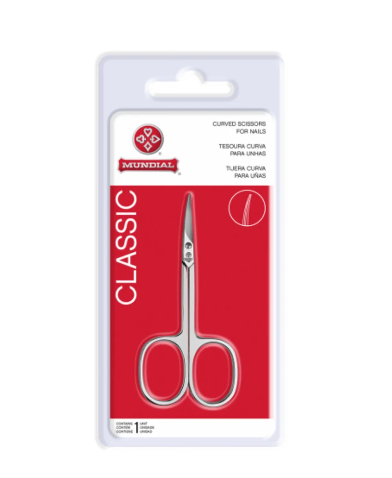 Tesoura de Unhas Curva BC-415 Classic Mundial