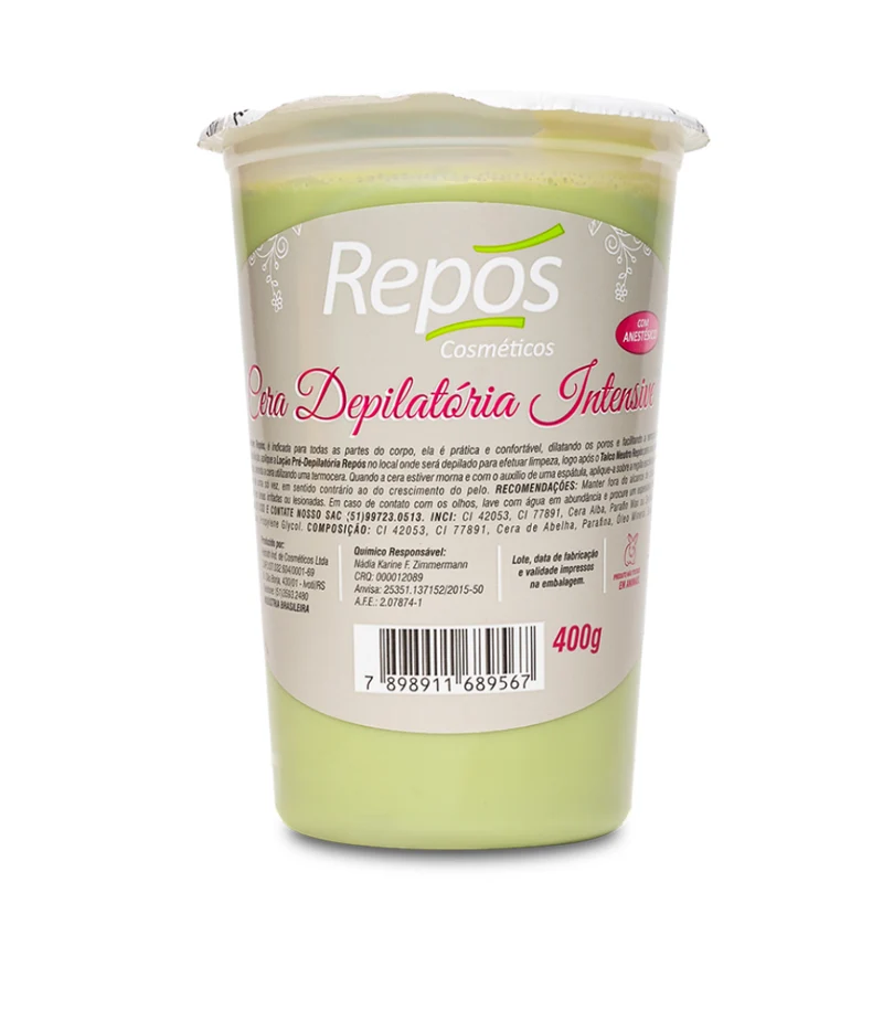 Cera Depilatória Intensive Pote 400g Repos