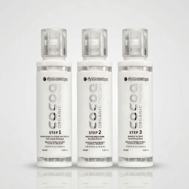 Mini Kit Lissage Tanin Cocoa Organic Protéine 3x100ml