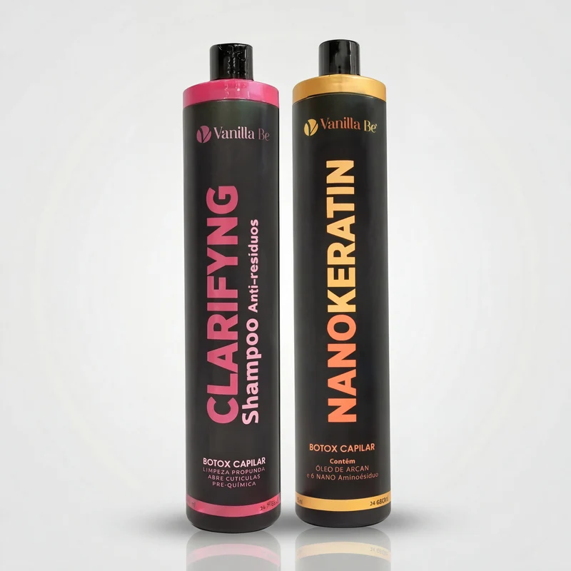 Kit Lissage Nano Kératine Vanilla BE - 2x1L