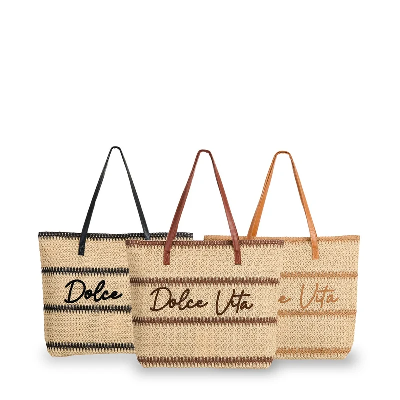 Sac Cabas Paille Dolce Vita