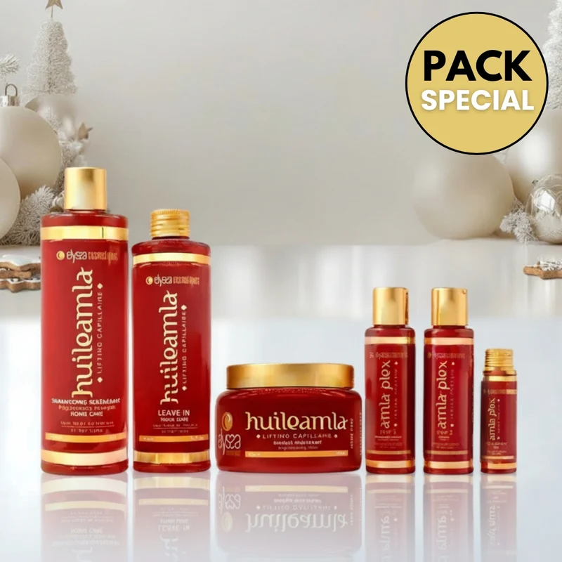 COFFRET : Mini Kit Lissage Nano Indien + Kit Entretien Amla Plex
