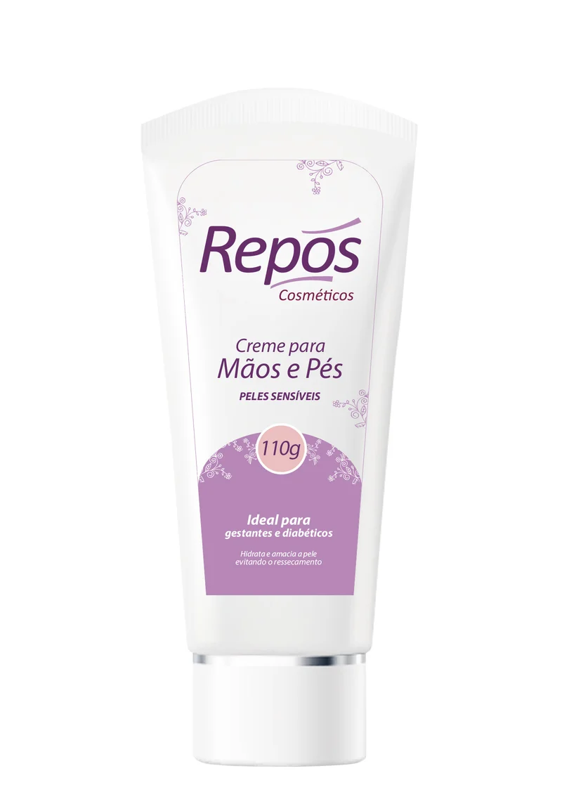 Creme Para Mãos e Pés Pele Sensível 110g Repos