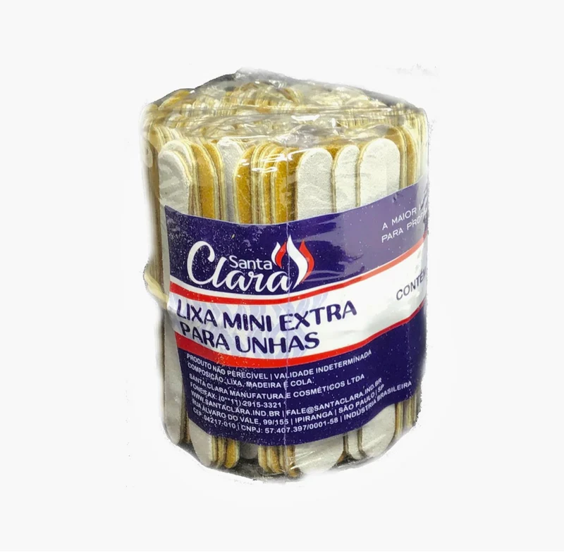 Lixa Unha Mini Santa Clara c/144 unidades