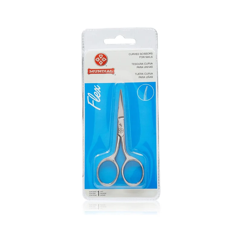 Tesoura de Unha Curva BC-327 Flex Mundial