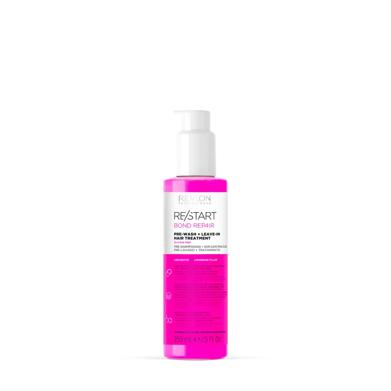 Pré-Shampoing + Soin sans Rinçage Bond Repair Re/Start