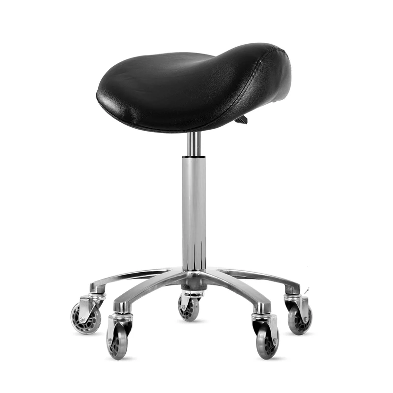 Tabouret AVEIRO selle de cheval roues skate