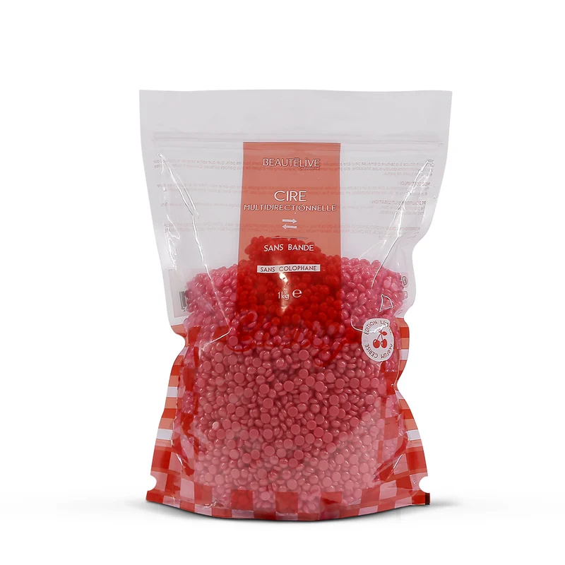Cire pelable multidirectionnelle parfum cerise