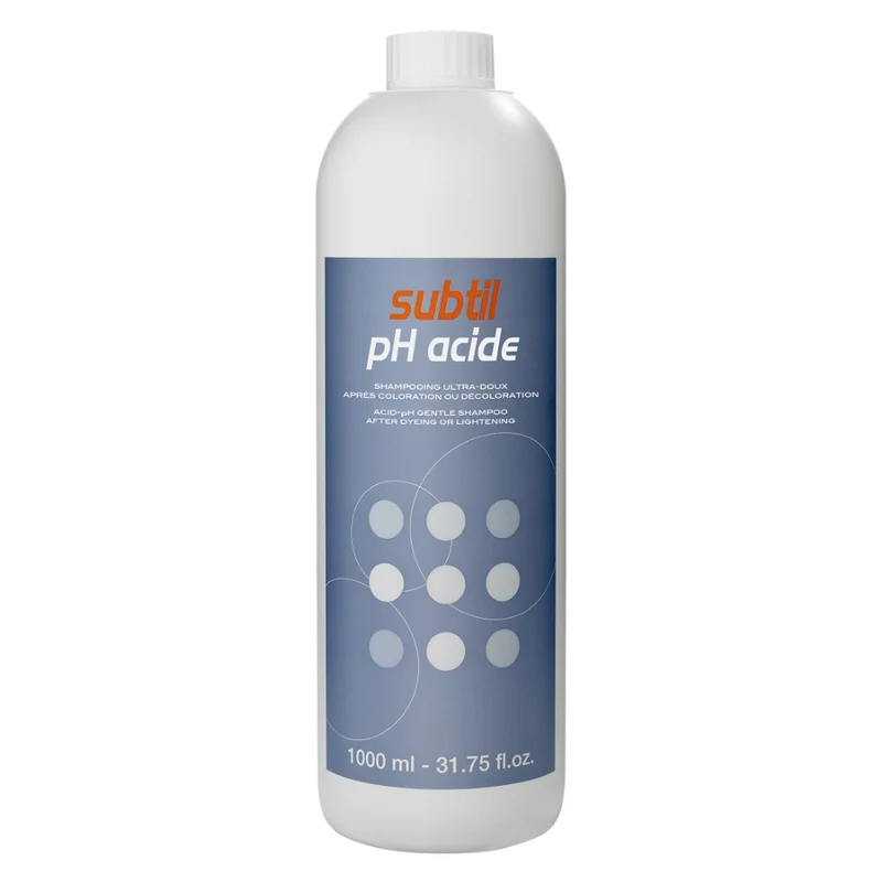 Shampoing post-coloration pH acide