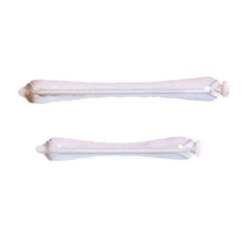 Bigoudis permanente blanc/rose 6mm x12