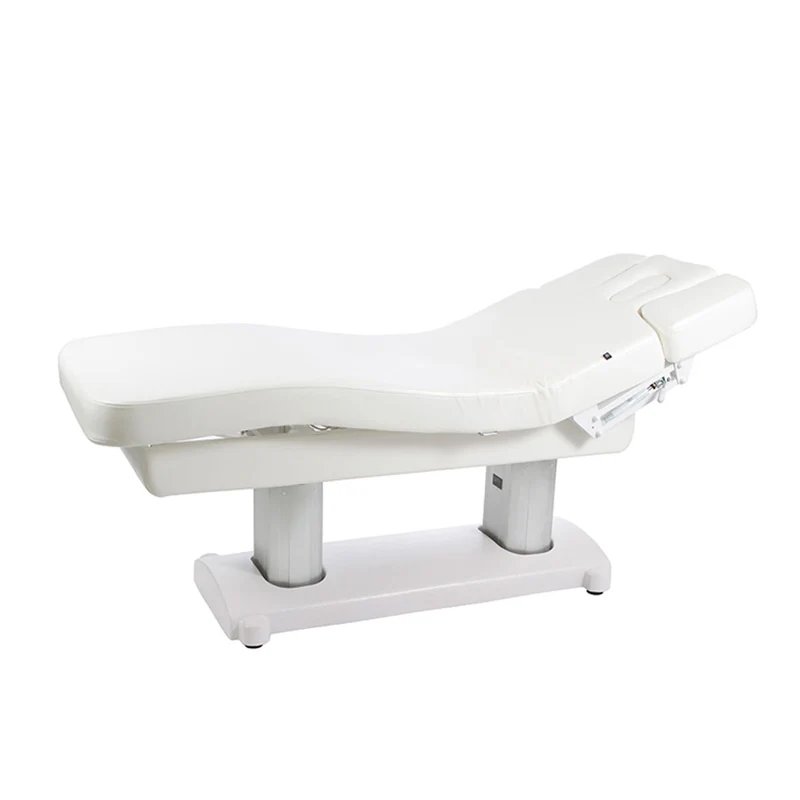 Table de Massage Electrique TENSOR Blanc 4 Moteurs
