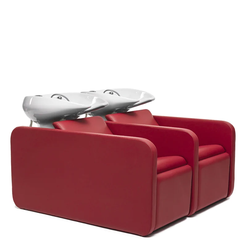 Bac MATHIEU 2 Places Fixe Cuvette Blanche