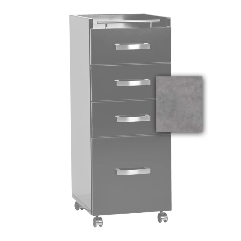 Caisson Colin 4 tiroirs sur roulettes