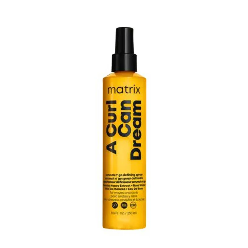 Spray définissant pour ondulations et boucles SCRUNCH N'GO A Curl Can Dream