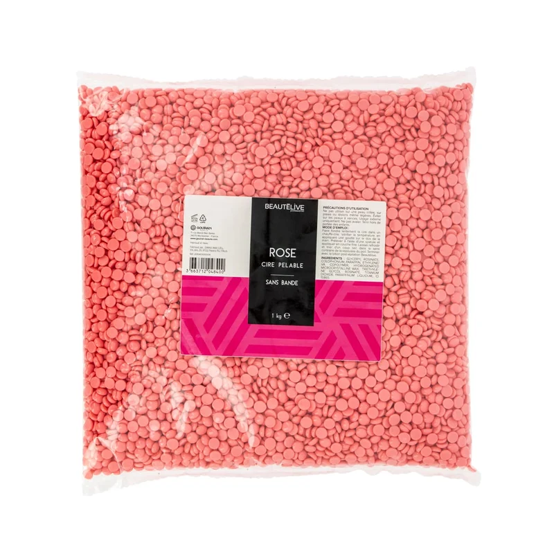 Cire épilation zones sensibles rose sans bande