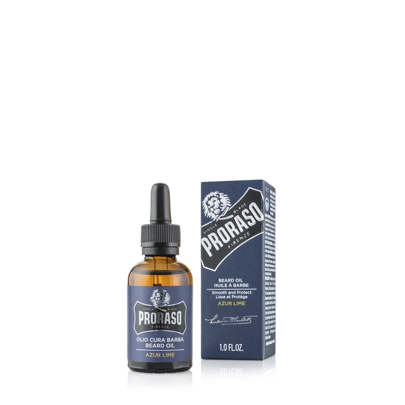 Huile pour barbe Azur lime