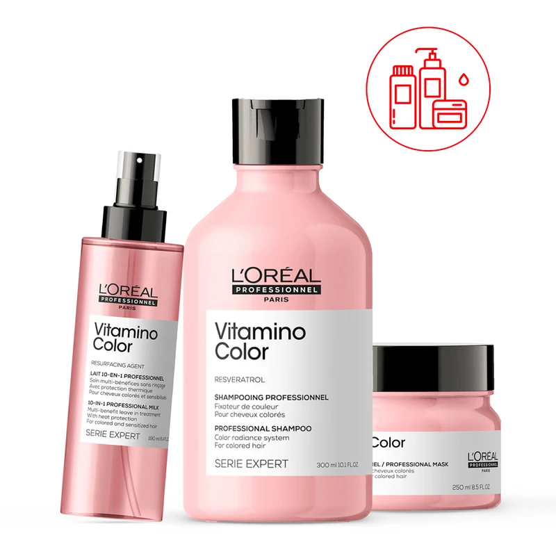 Routine Fixatrice de couleur Vitamino Color