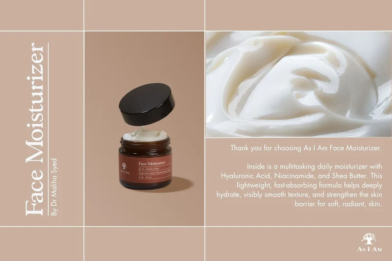 ‍Carte postale « Crème hydratante pour le visage » (100 % de réduction)