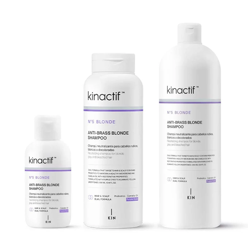 Shampoing Déjaunisseur Anti-Brass Kinactif