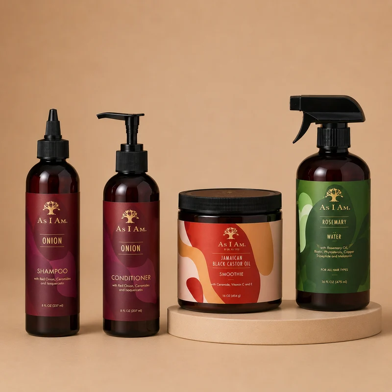 Routine capillaire pour les cheveux de type 4A