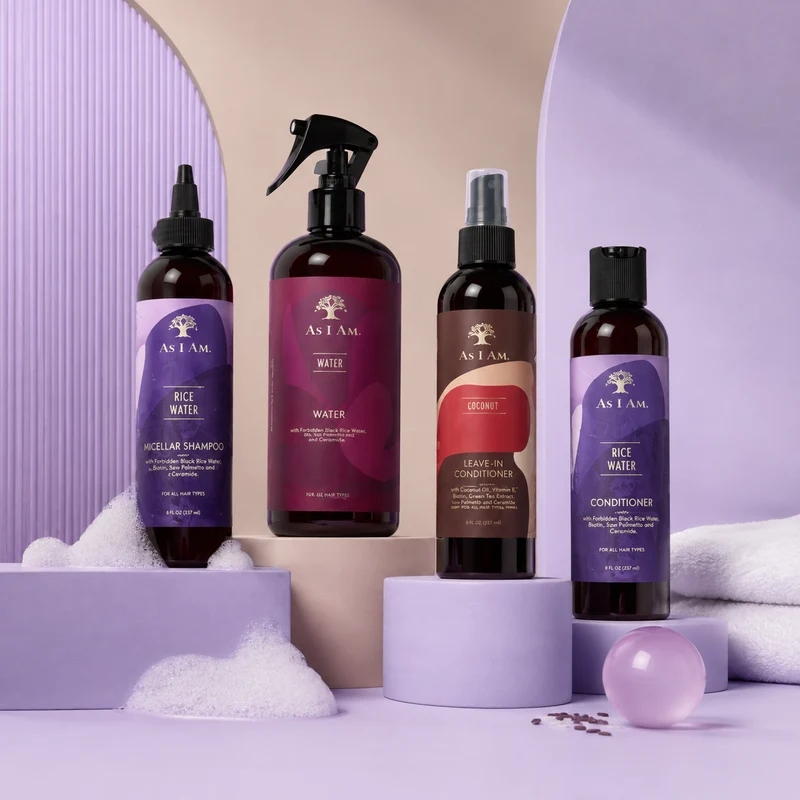 Routine capillaire pour cheveux de type 3C