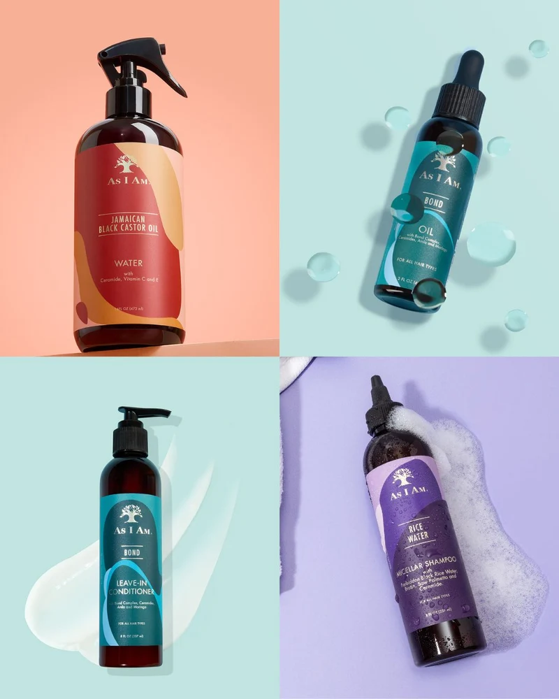 Routine capillaire pour les cheveux de type 2C