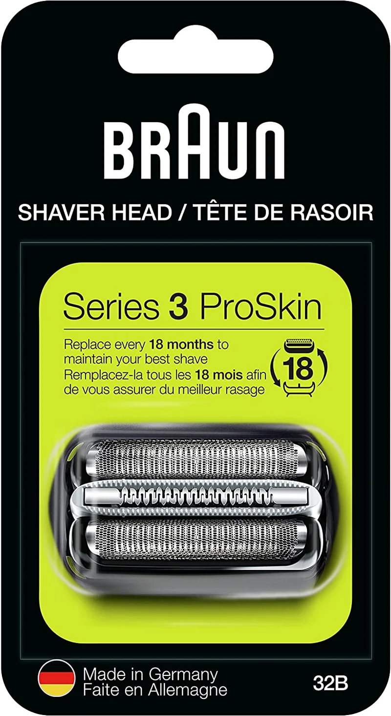 Grille et lames de remplacement, Braun Series 3