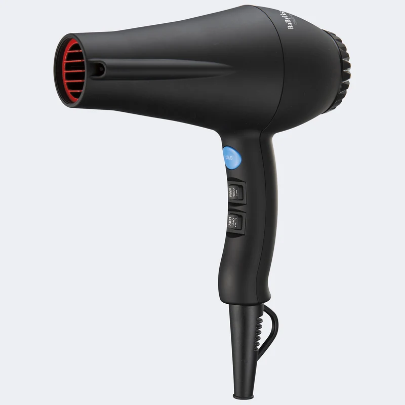Séchoir à cheveux, ionique et céramique, noir, Babyliss Pro Ceramix Xtreme