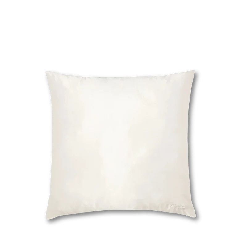 Taie d'oreiller en soie et microfibre