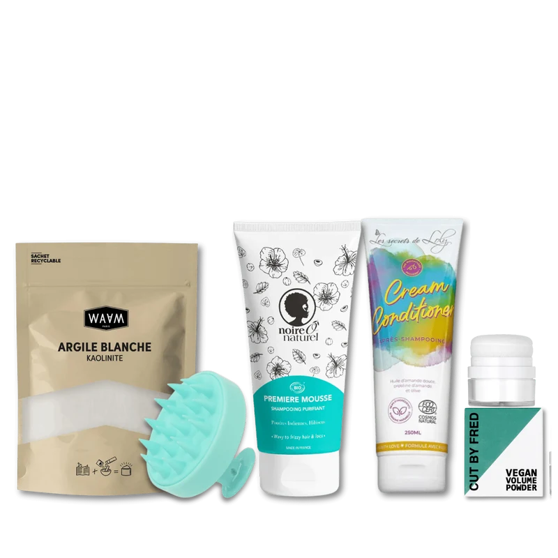 Routine cheveux gras