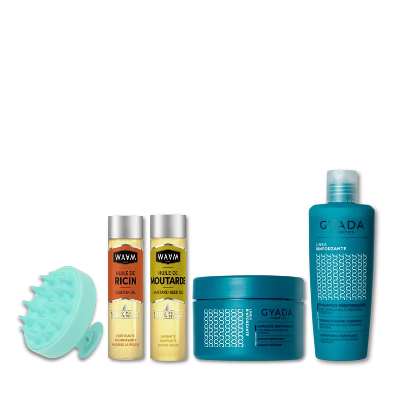Routine pousse des cheveux rapide