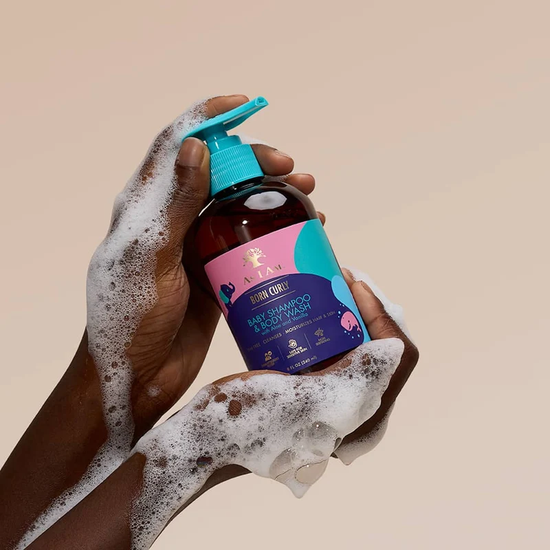 Shampooing et gel douche pour bébés Born Curly