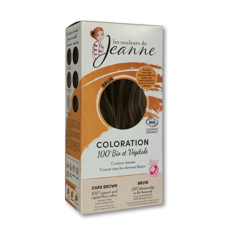 Coloration Végétale Brun