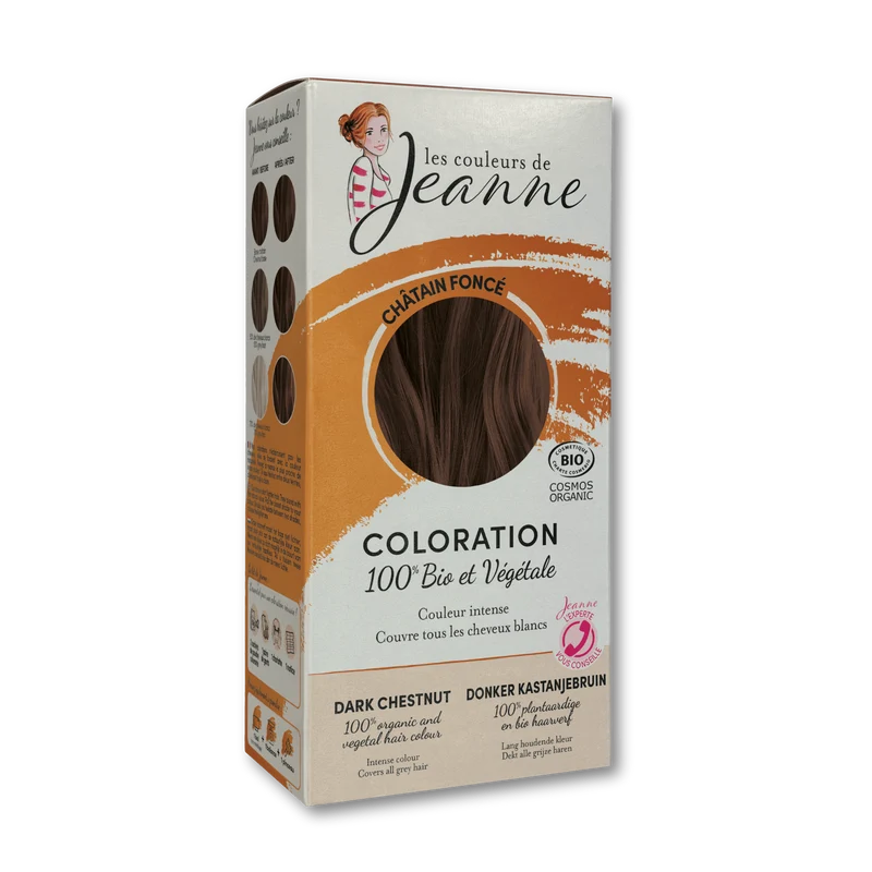 Coloration Végétale Châtain Foncé