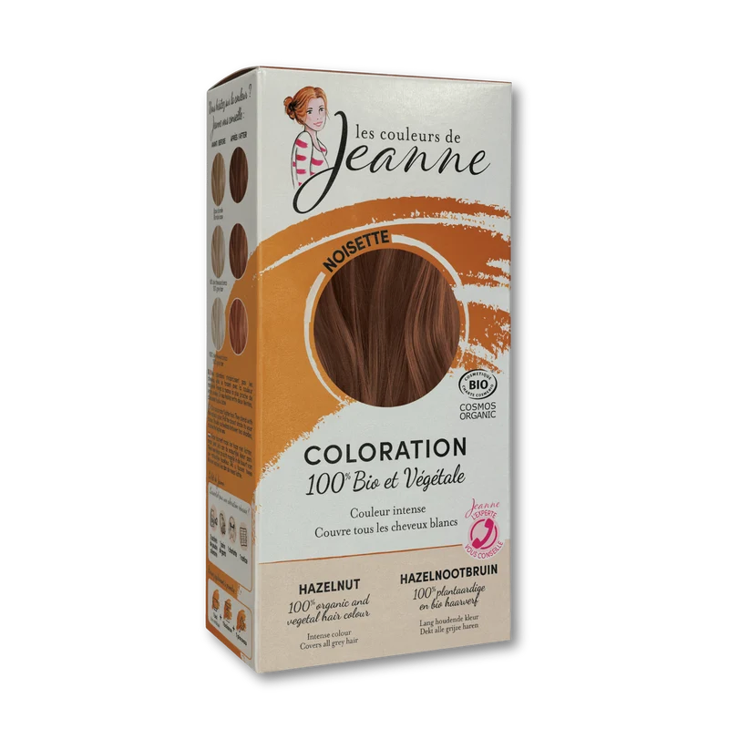 Coloration Végétale Noisette