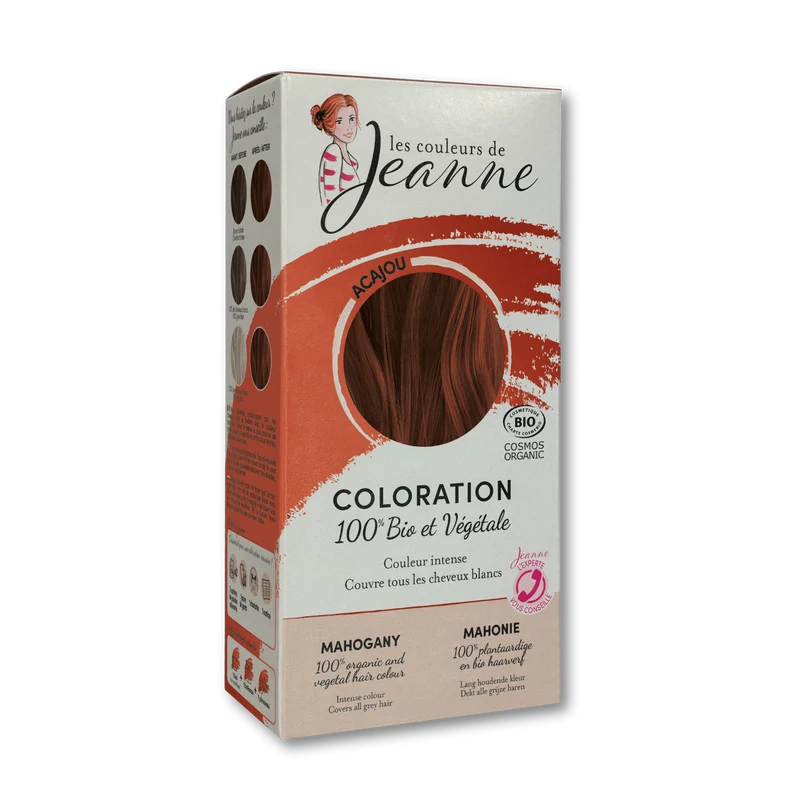 Coloration Végétale Acajou