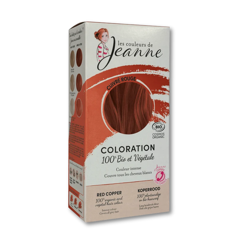 Coloration Végétale Cuivré Rouge