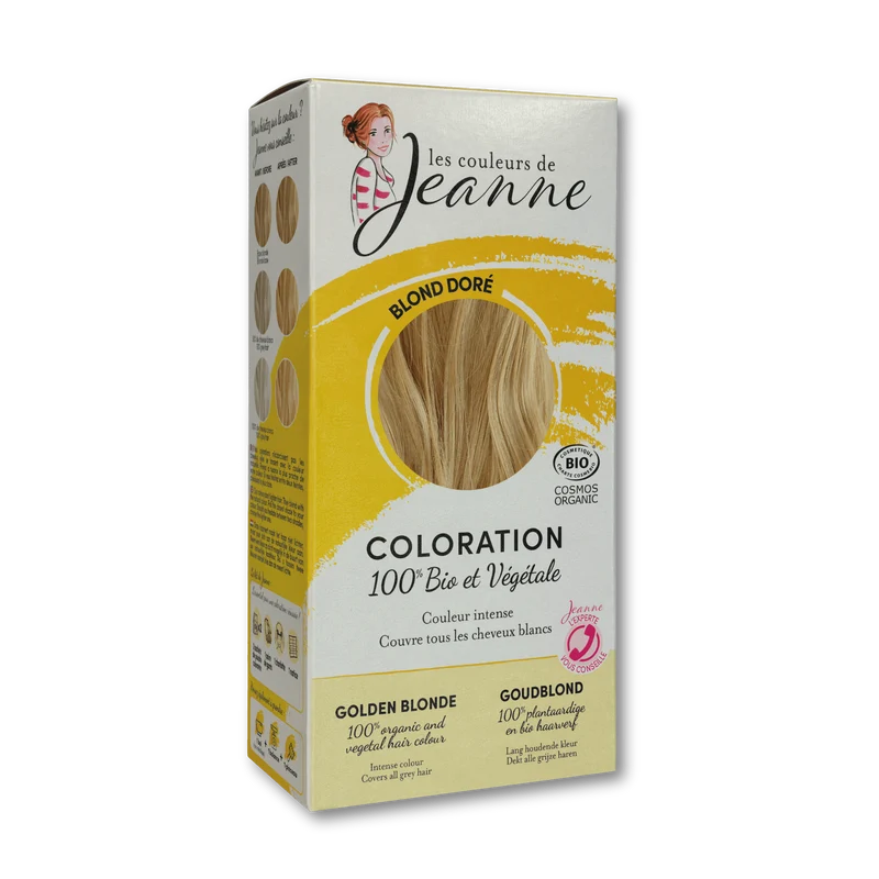 Coloration Végétale Blond Doré