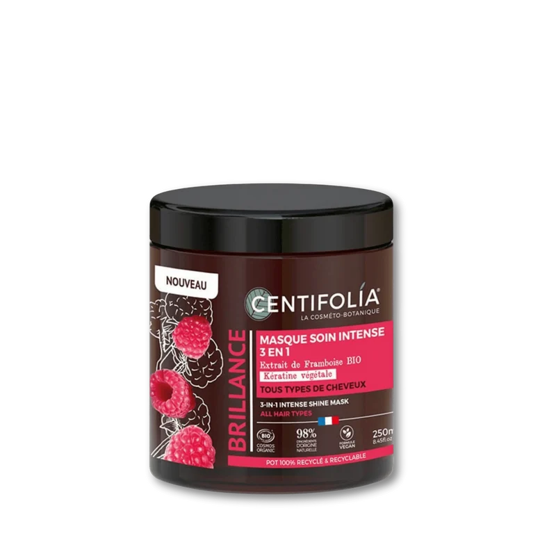 Masque Brillance Framboise 3 en 1