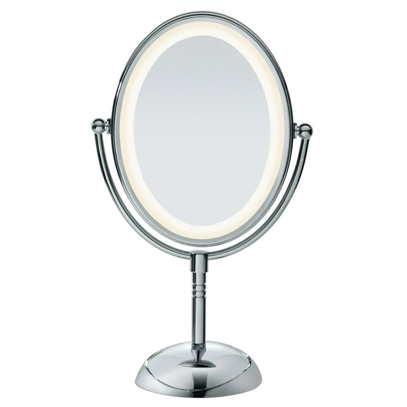 Miroir lumineux ovale, 1x à 7x, chrome, Conair
