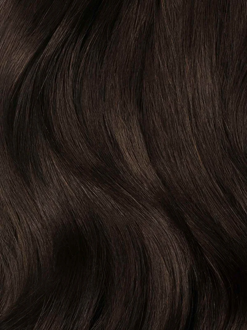 18" Dark Brown Effortless Tape-Ins The Total Transformatin Kit (135g)