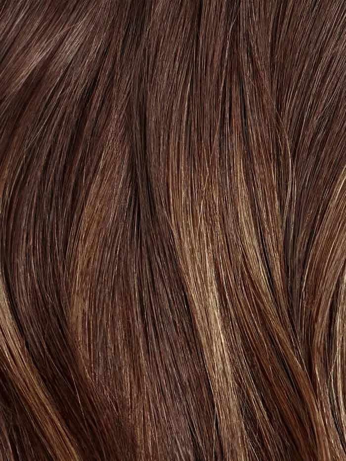 16” Chocolate Brown Balayage Scalp Hair Fill-Ins & Thinning Hair Fill-Ins Bundle (120g)