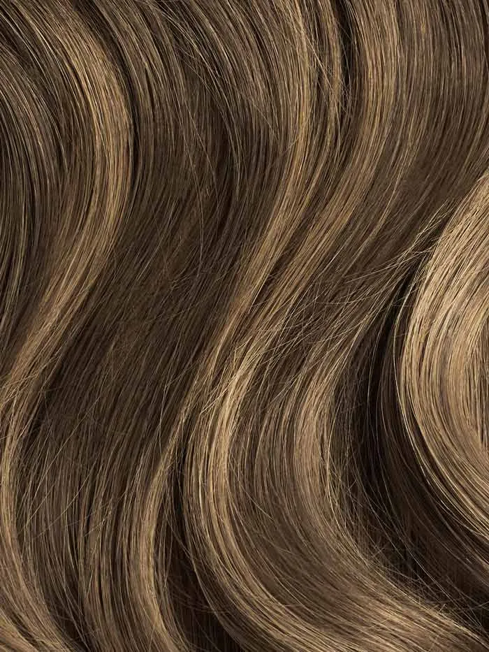 12" Ash Brown Balayage Scalp Hair Fill-Ins (30g)