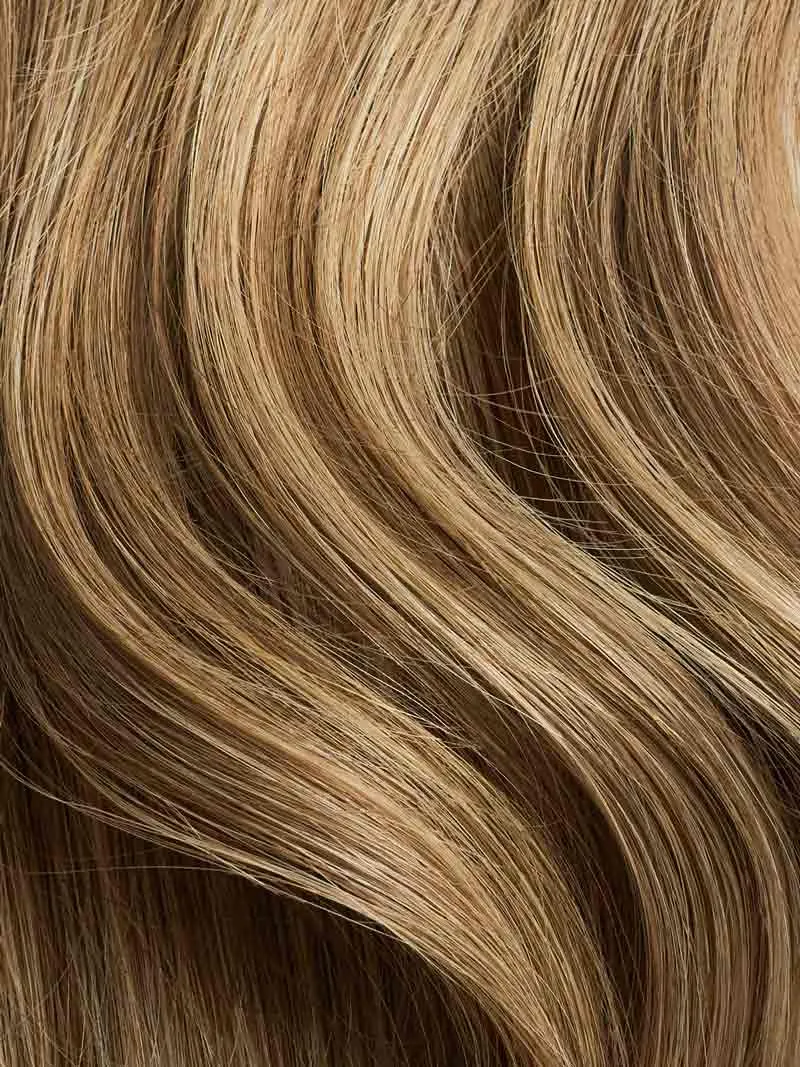 20" Bronde Balayage Scalp Hair Fill-Ins & Seamless Clip-Ins Bundle (230g)