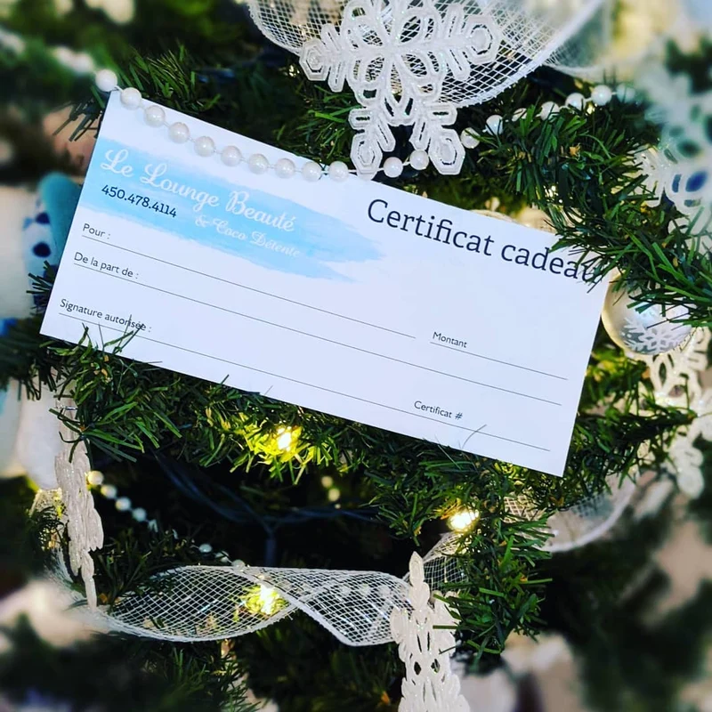 Certificat-cadeau