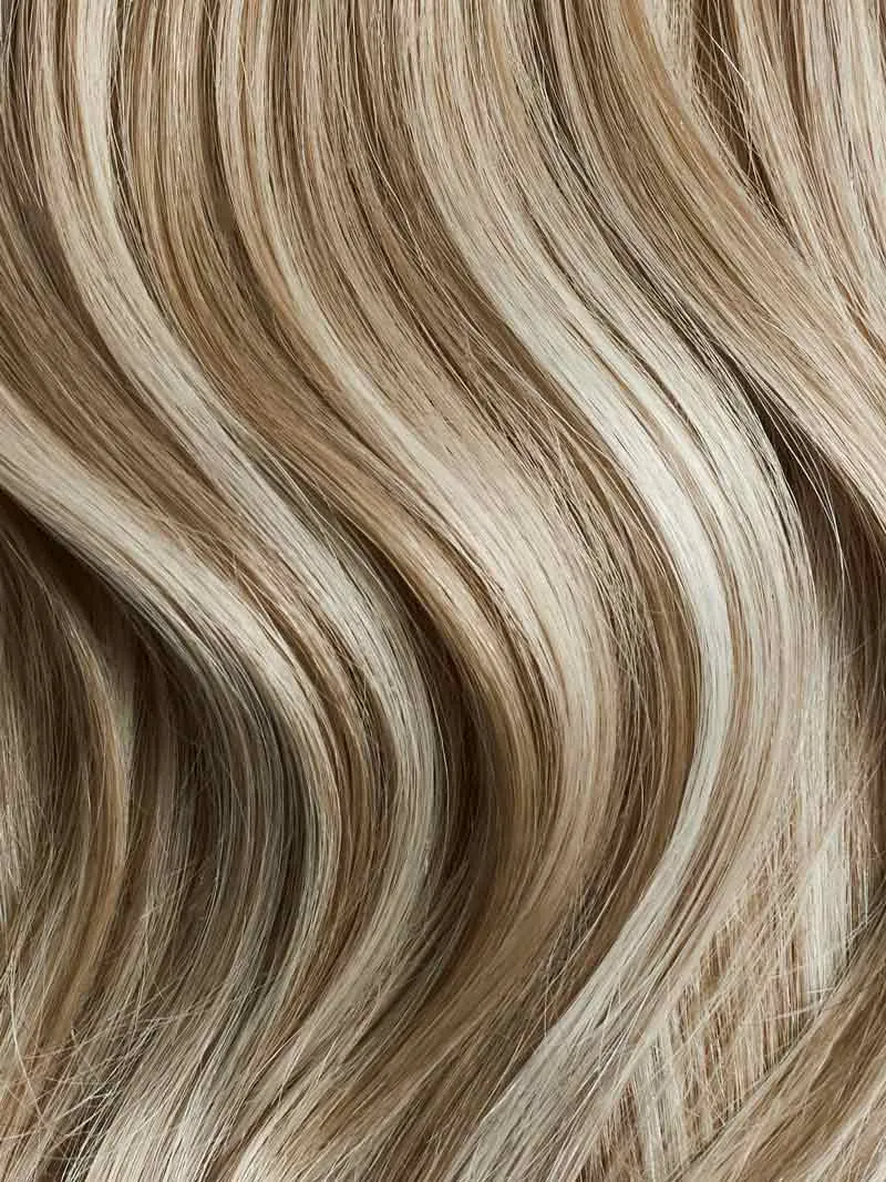 16” Natural Blonde Balayage Scalp Hair Fill-Ins & Halo® Bundle (180g)